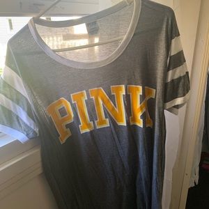 PINK shirt sleeve shirt